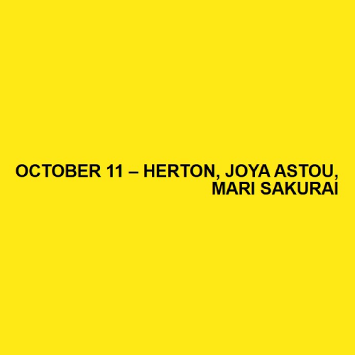 Herton, Joya Astou, Mari Sakurai